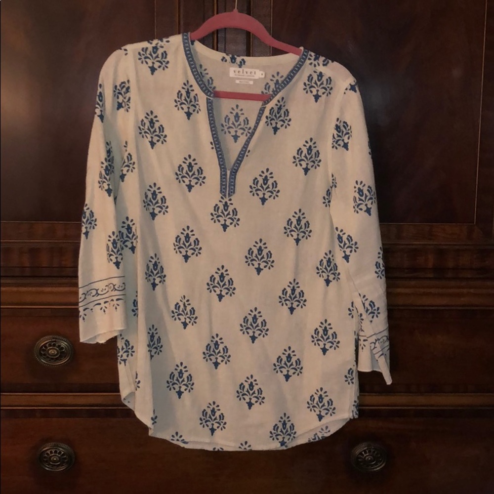 VELVET tunic top!!